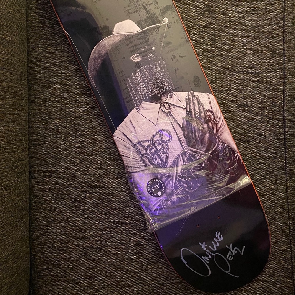 🔴 SOLD🔴 Orville Peck SIGNED RARE Burman Board